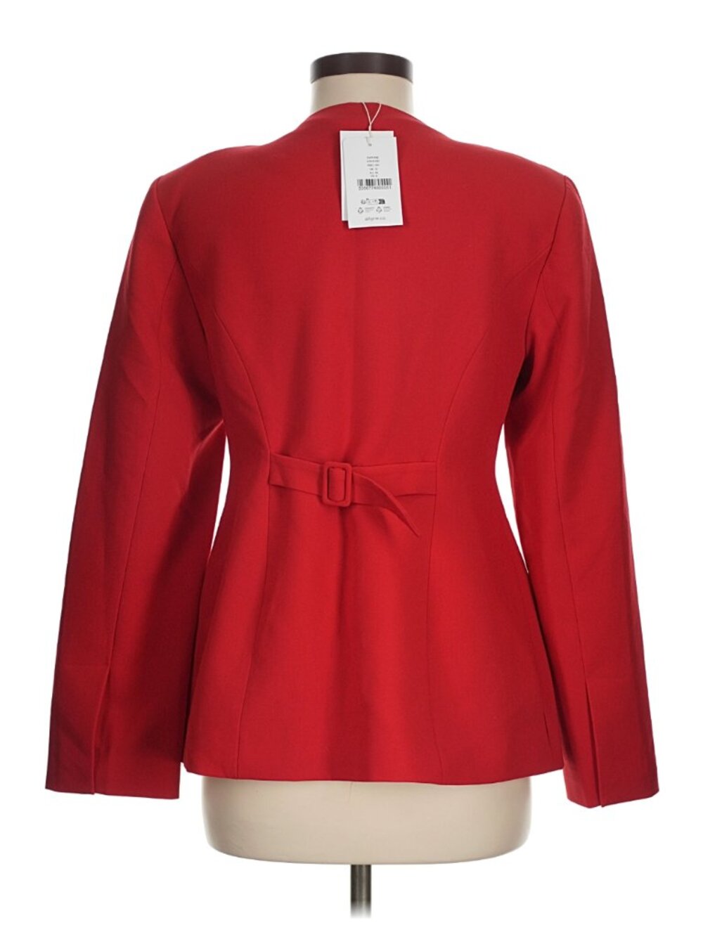 Aligne Red Daphne Waisted Blazer Jacket – Size 6 – NWT New - Picture 2 of 12